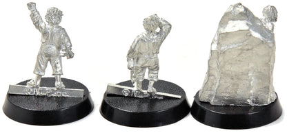 MIDDLE-EARTH Sam Frodo Gollum Mount Doom #1 METAL LOTR