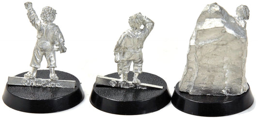 MIDDLE-EARTH Sam Frodo Gollum Mount Doom #1 METAL LOTR