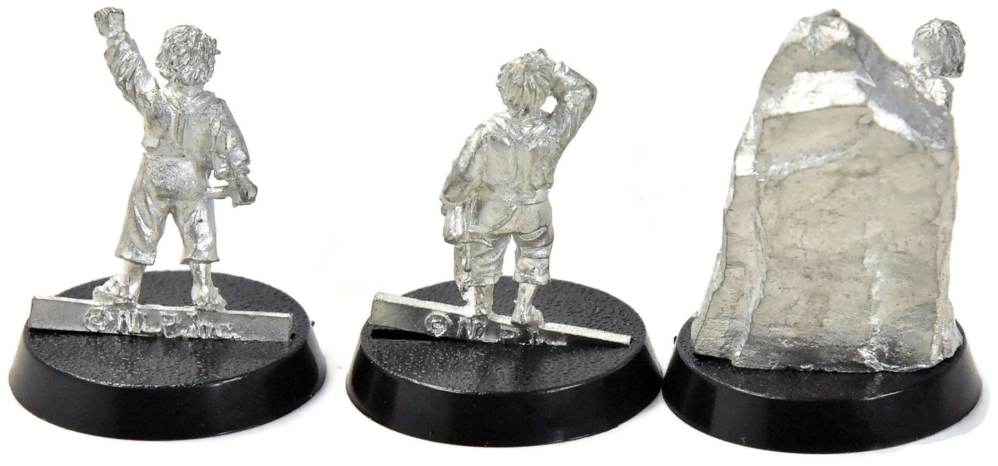 MIDDLE-EARTH Sam Frodo Gollum Mount Doom #1 METAL LOTR