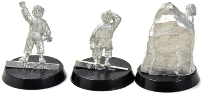 MIDDLE-EARTH Sam Frodo Gollum Mount Doom #1 METAL LOTR