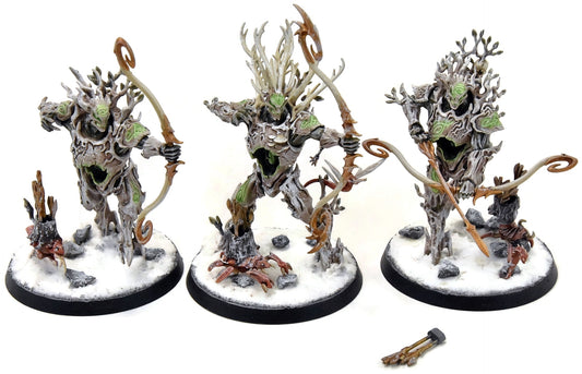 SYLVANETH 3 Kurnoth Hunters #3 WELL PAINTED Sigmar
