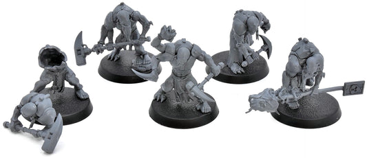 GENESTEALER CULTS 5 Aberrants #2 NEED REPAIR 40K Torso Broken Off