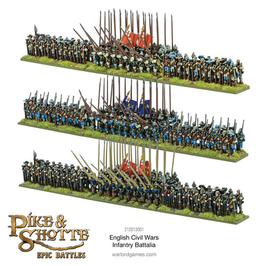 Pike & Shotte Epic Battles - English Civil Wars infantry battalia