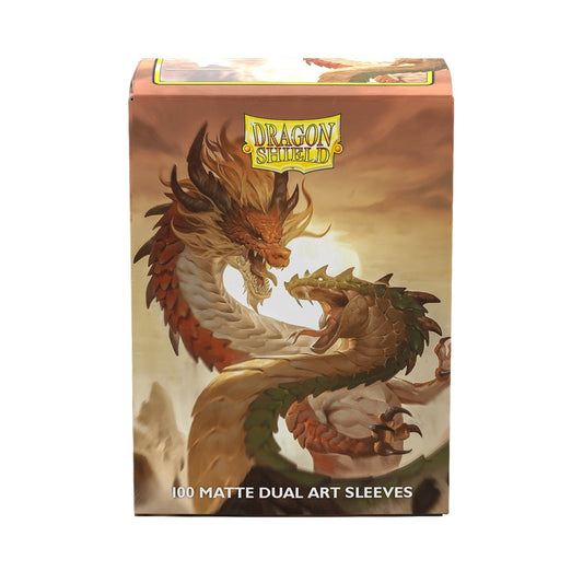 Dragon Shield Sleeves Dual Matte Wood Snake 2025 (100)