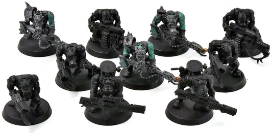 ORKS 10 Kommandos Special Weapons Converted #1 Warhammer 40K