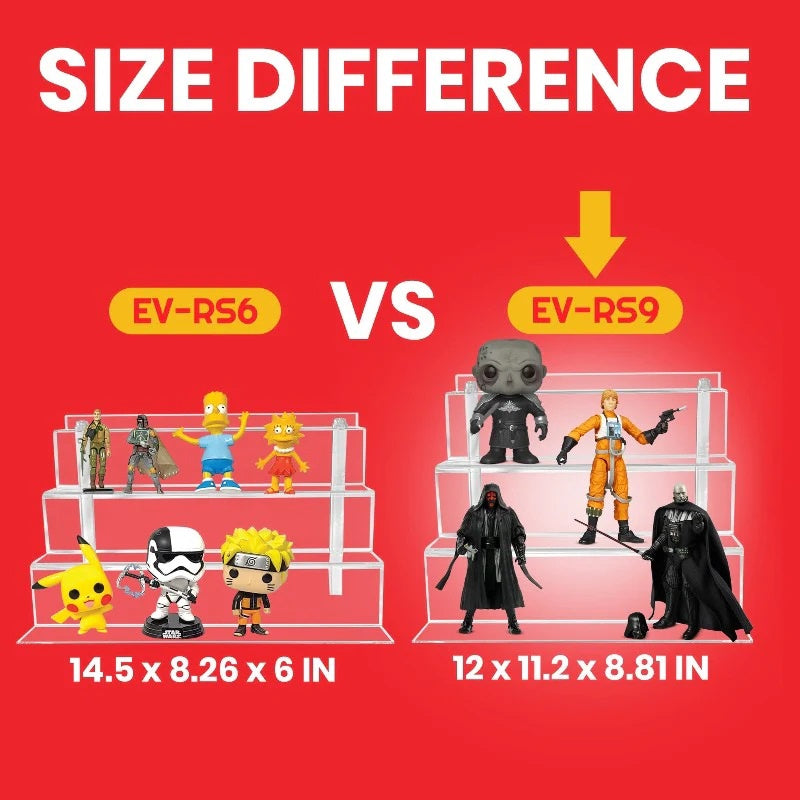 EvoRetro Acrylic Display Riser 2pk