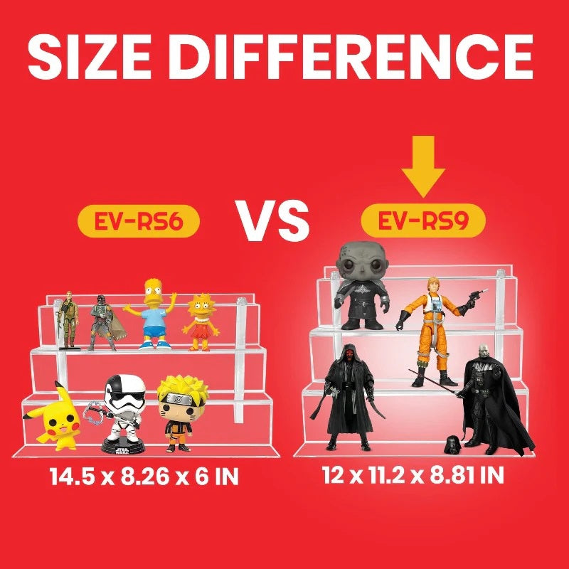 EvoRetro Acrylic Display Riser 2pk