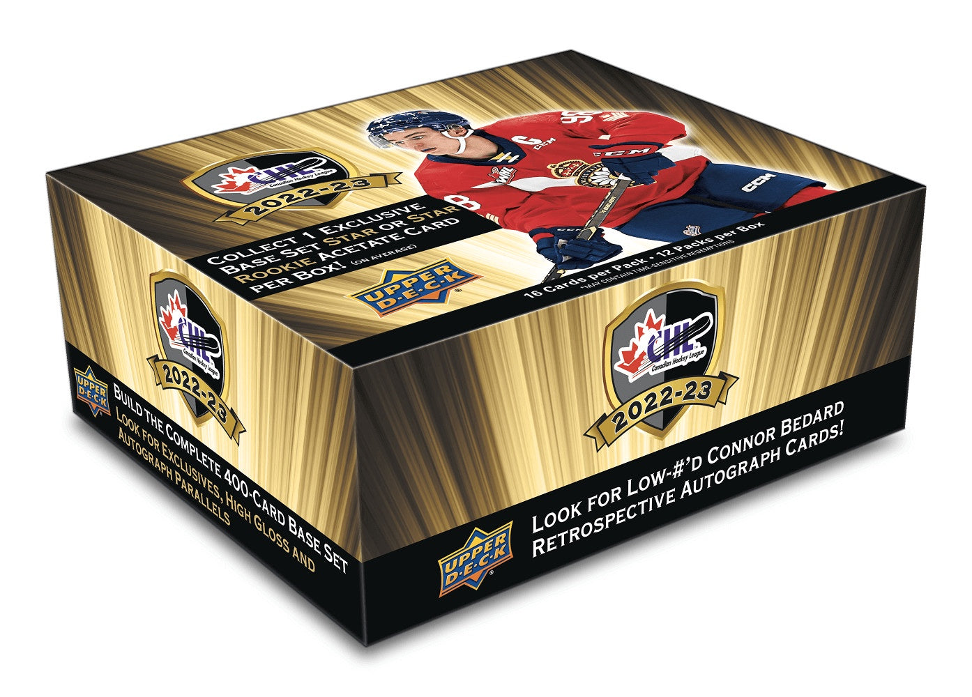Upper Deck CHL Hockey Hobby Box 22/23