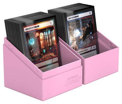 Ultimate Guard Deck Case Boulder 100+ Pastel Solid Candy Pink