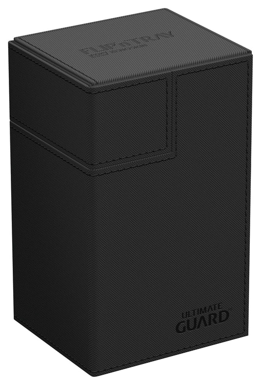 Ultimate Guard Flip N Tray Deck Case Monocolor Black 80+