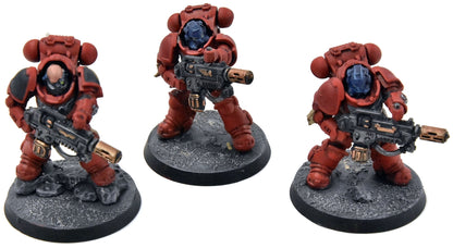 BLOOD ANGELS 3 Eradicators #2 WELL PAINTED Warhammer 40K