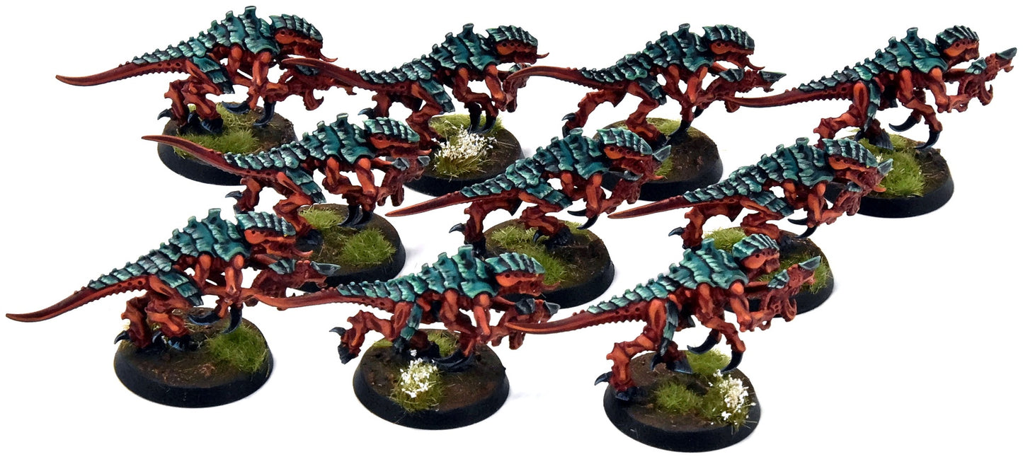TYRANIDS 10 Termagants #1 PRO PAINTED Warhammer 40K