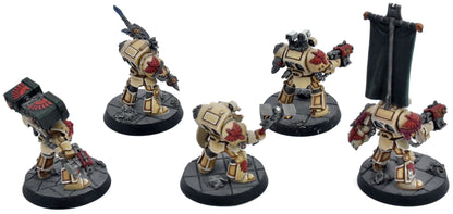 DARK ANGELS 5 Deathwing Terminators #2 WELL PAINTED Warhammer 40K 4254