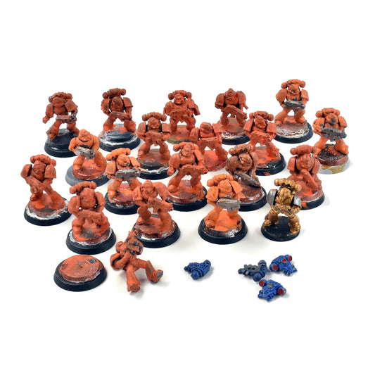 SPACE MARINES 20 Tactical Marines #2 bad condition
