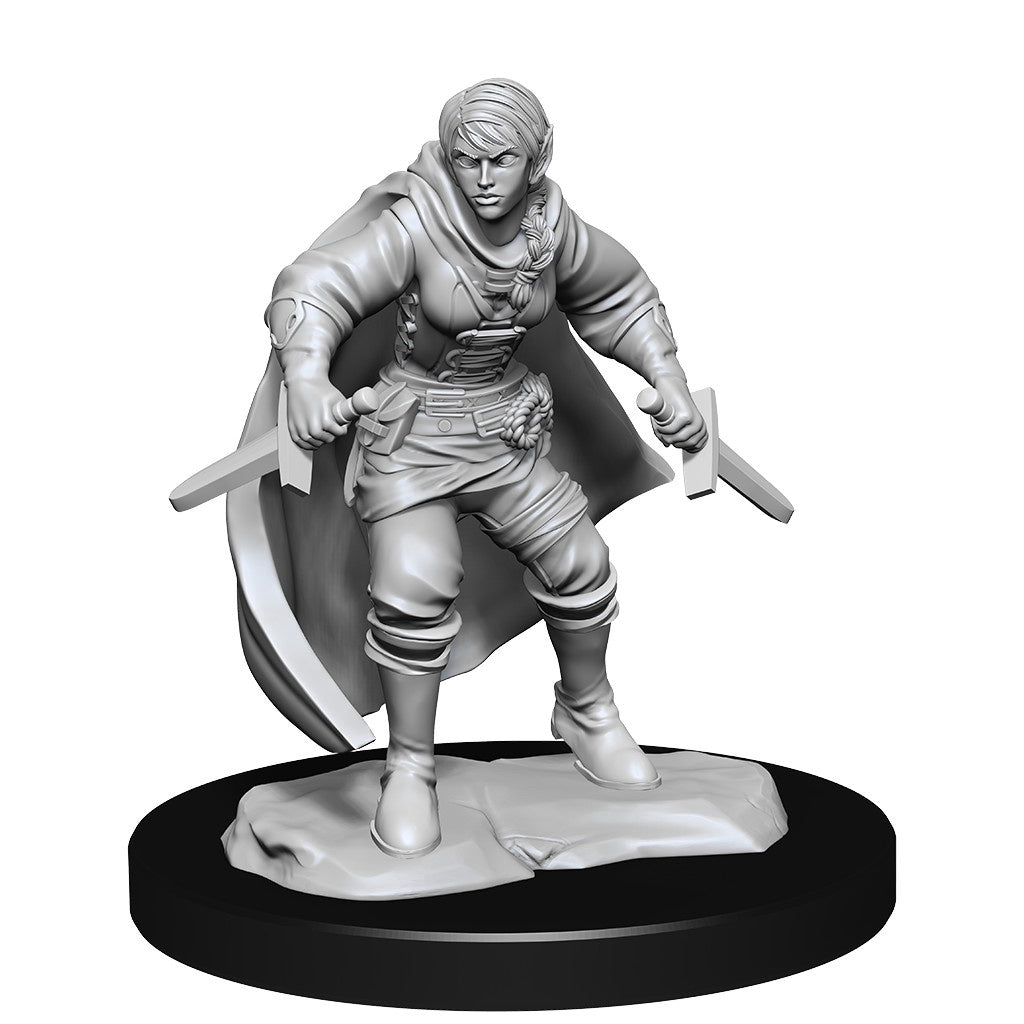 D&D Unpainted Minis Wv14 Half-elf Rogue Female