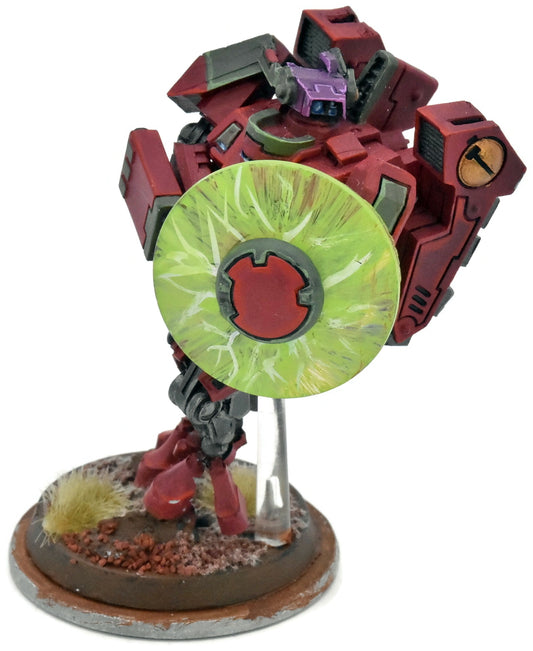TAU EMPIRE Commander #3 WELL PAINTED Warhammer 40K Converted 40mm base