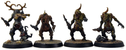 MAGGOTKIN OF NURGLE 9 Plaguebearers #1 WELL PAINTED Sigmar