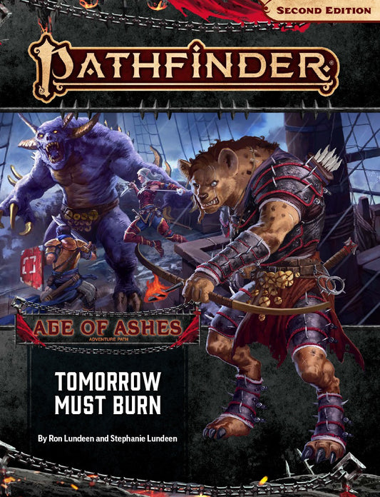Pathfinder 2E Age Of Ashes 3 - Tomorrow Must Burn