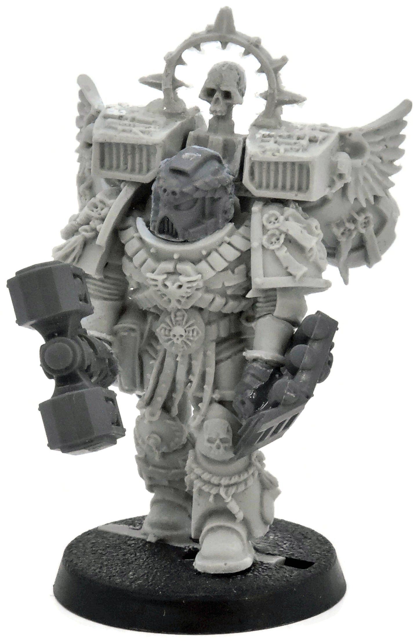 SPACE MARINES Captain Lord Executioner #2 FINECAST Converted 40K