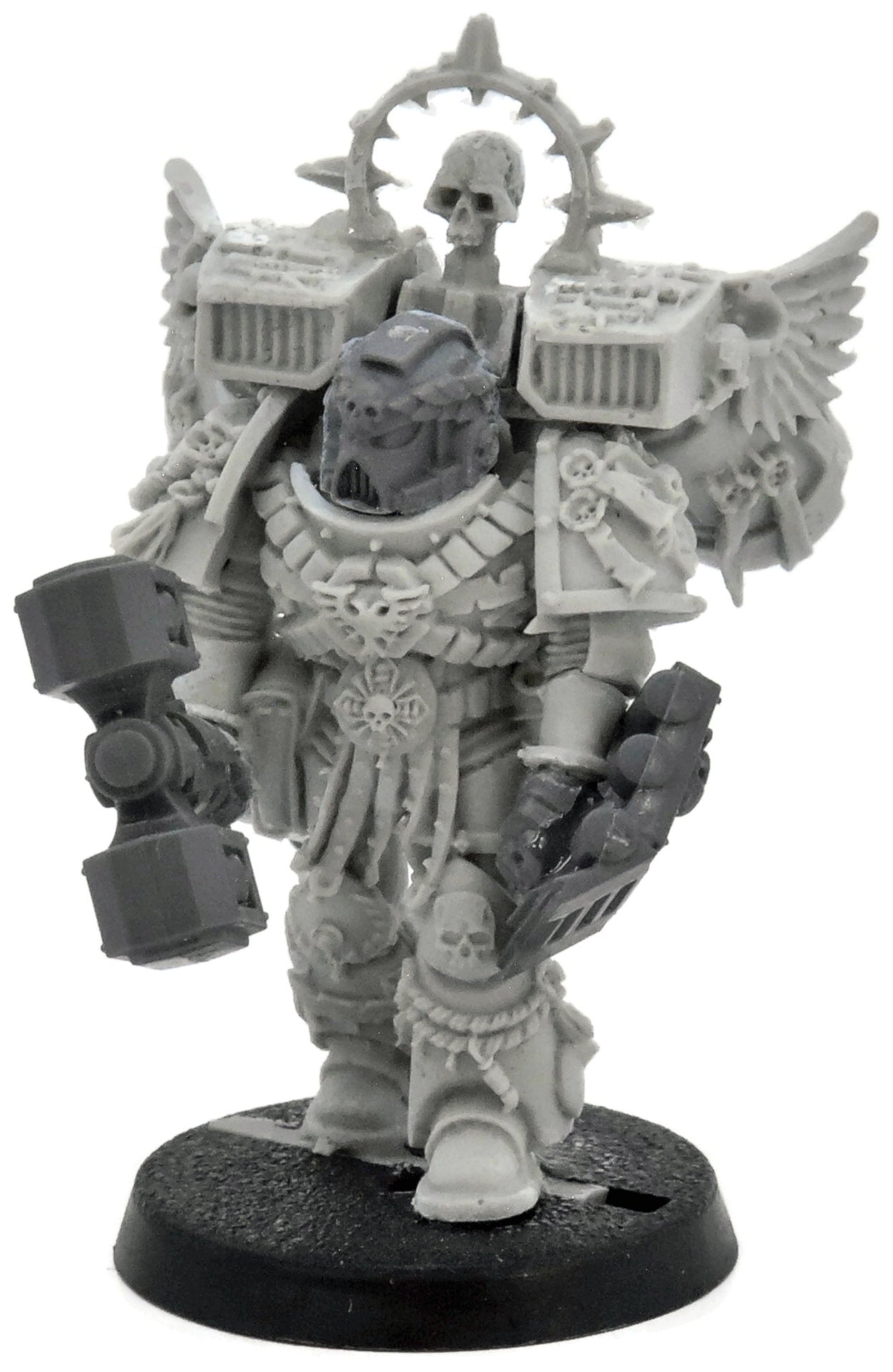 SPACE MARINES Captain Lord Executioner #2 FINECAST Converted 40K
