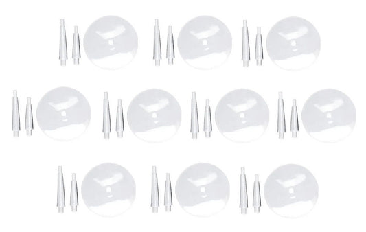 10 * 32mm Round Transparent Flight Stand