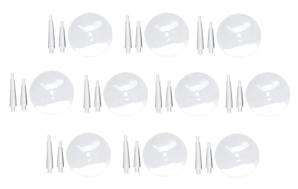10 * 32mm Round Transparent Flight Stand