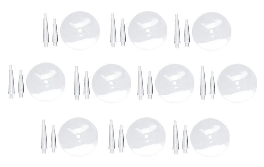 10 * 32mm Round Transparent Flight Stand