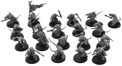 Skaven 20 Clanrats Sigmar Assembled Skaventide (may be different from pictures) 7273