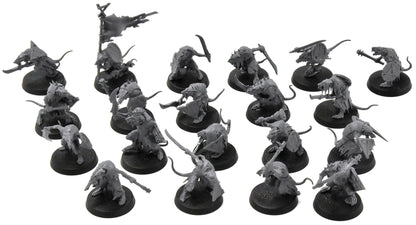 Skaven 20 Clanrats Sigmar Assembled Skaventide (may be different from pictures) 7273