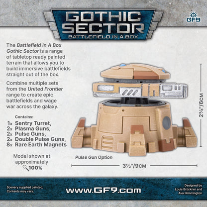 Battlefield In A Box - Gothic Sector United Frontier Sentry Turret