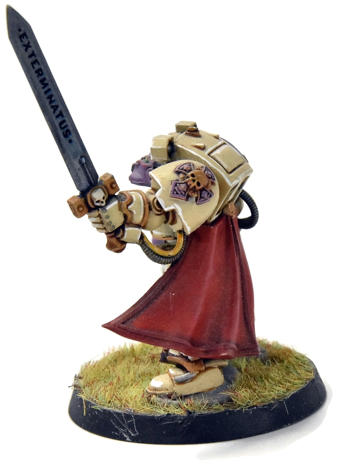 SPACE MARINES Terminator Captain #1 WELL PAINTED Warhammer 40K