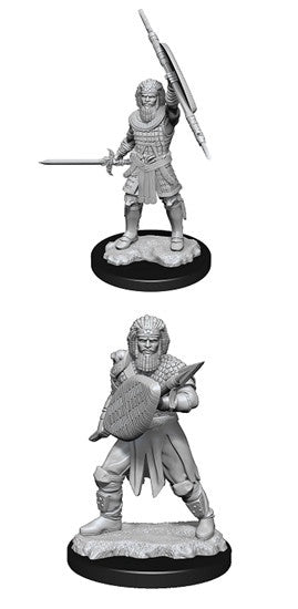 D&D Unpainted Minis Wv13 Human Fighter Male