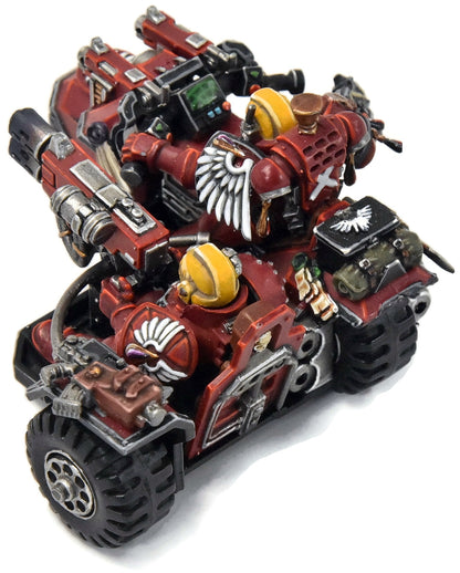 BLOOD ANGELS Attack bike #5 WELL PAINTED Warhammer 40K