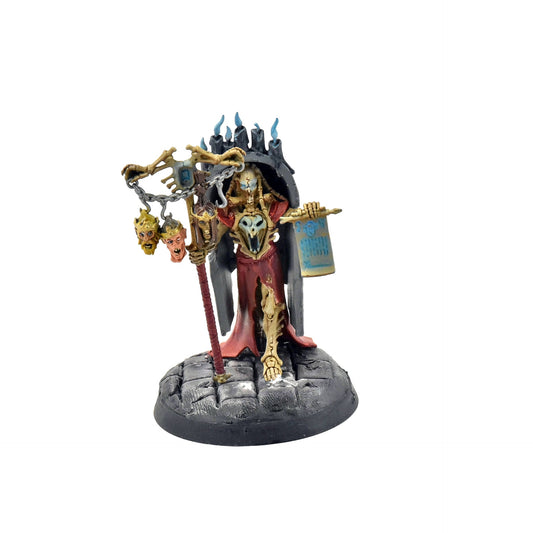 OSSIARCH BONEREAPERS Vokmortian, Master of the Bone-Tithe WELL PAINTED