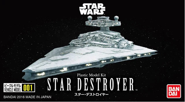 Bandai Star Wars Vehicle Model 001 Star Destroyer