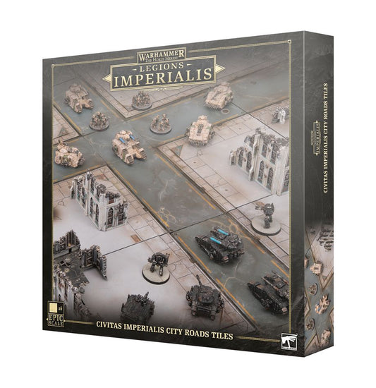 Legions Imperialis - Tuiles de routes de la ville de Civitas Imperialis