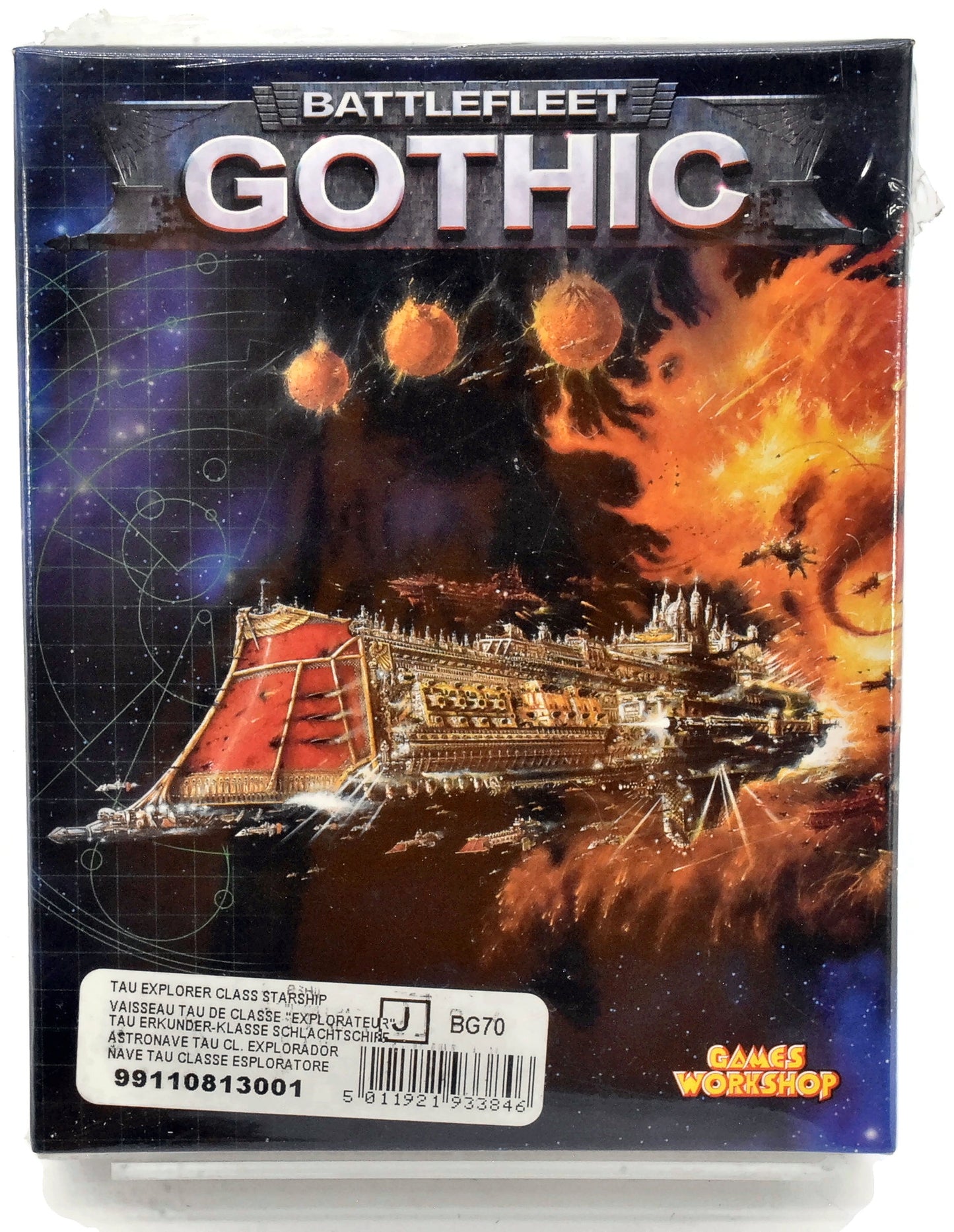 Battlefleet Gothic - Tau Explorer Class Starship #1 Warhammer 40K Sealed