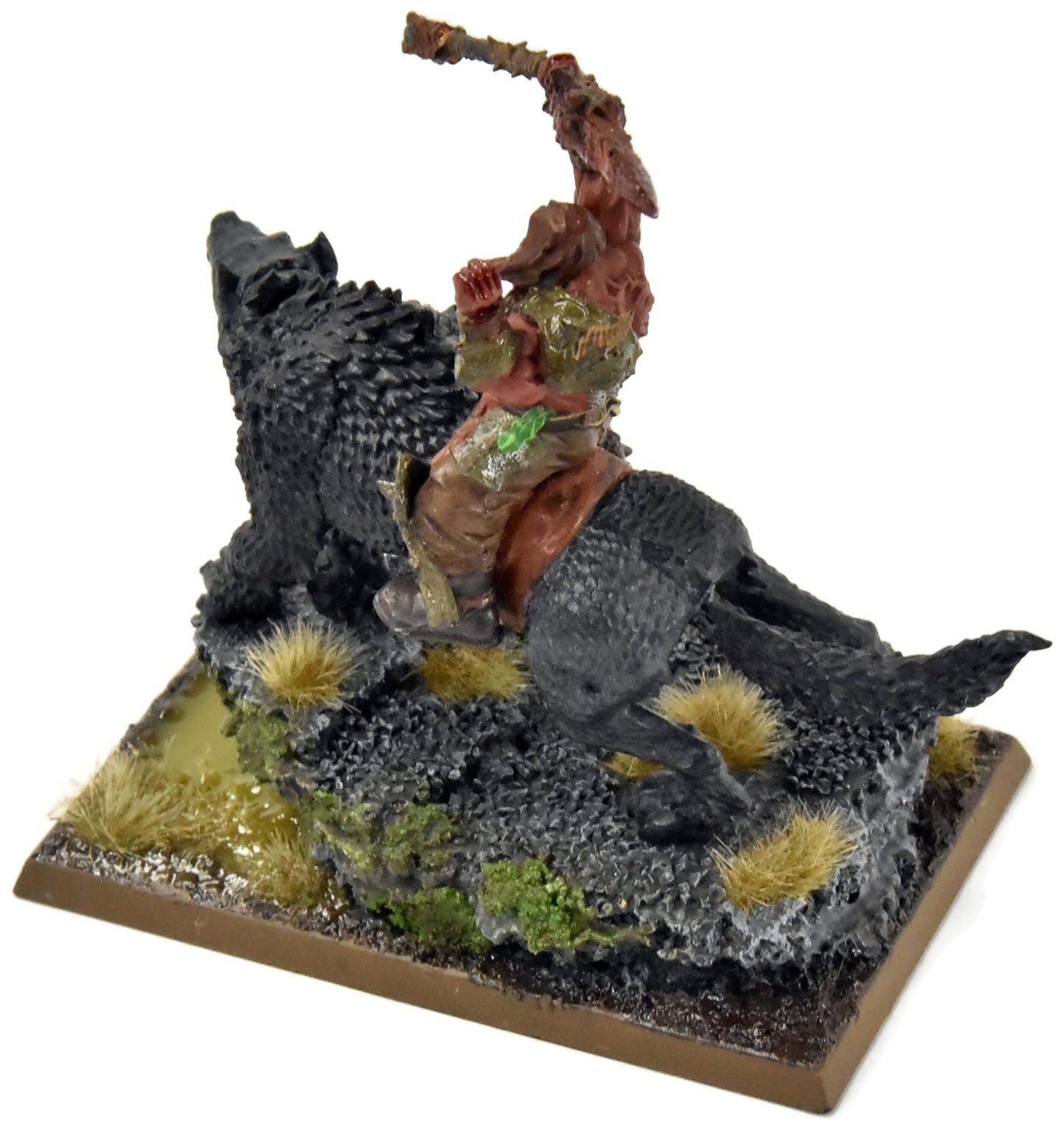 BLADES OF KHORNE Exalted Deathbringer With Impaling Spear Converted #1 Sigmar