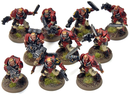 BLOOD ANGELS 10 Scouts #1 Classic Sculpt Warhammer 40K WELL PAINTED