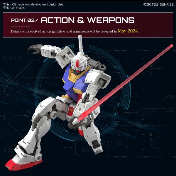 Bandai RG RX-78-2 GUNDAM Ver.2.0 1/144