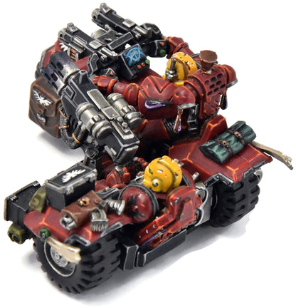 BLOOD ANGELS Attack bike #1 METAL WELL PAINTED Warhammer 40K