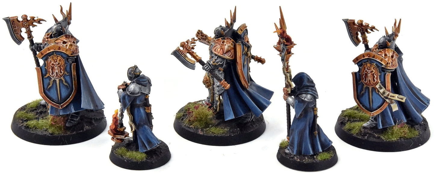STORMCAST ETERNALS 3 Reclusians with 2 Memorians PRO PAINTED Warhammer Sigmar