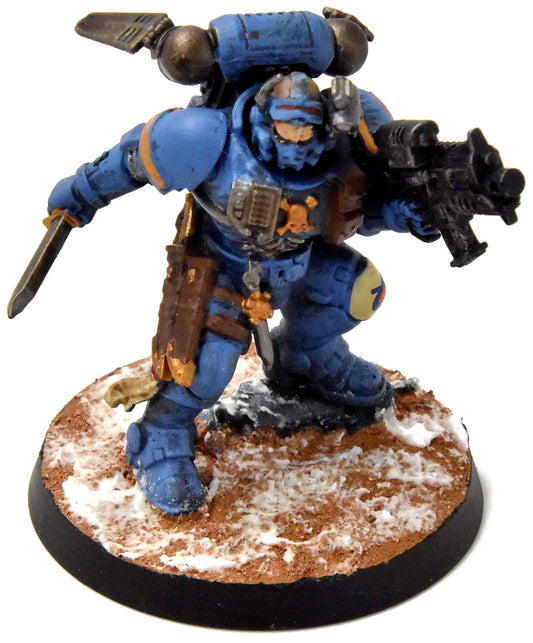 SPACE MARINES Lieutenant in Phobos Armor #5 Ultramarines PRO PAINTED 40K