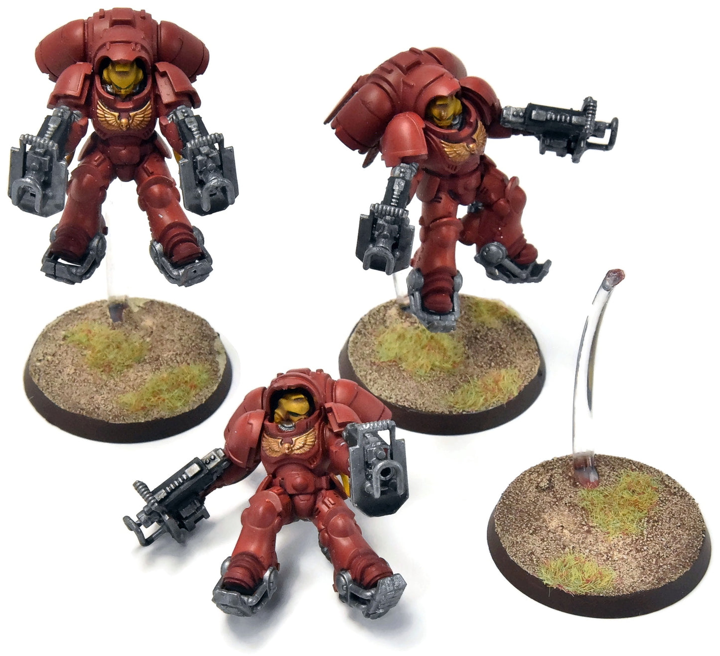 BLOOD ANGELS 3 Primaris Inceptors #11 PRO PAINTED Warhammer 40K