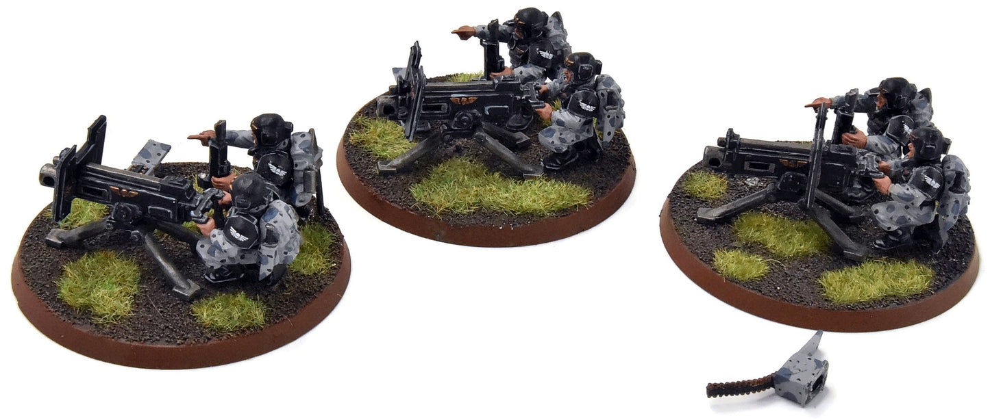 ASTRA MILITARIUM 3 Heavy Weapon Squad #6 WELL-PAINTED Warhammer 40K