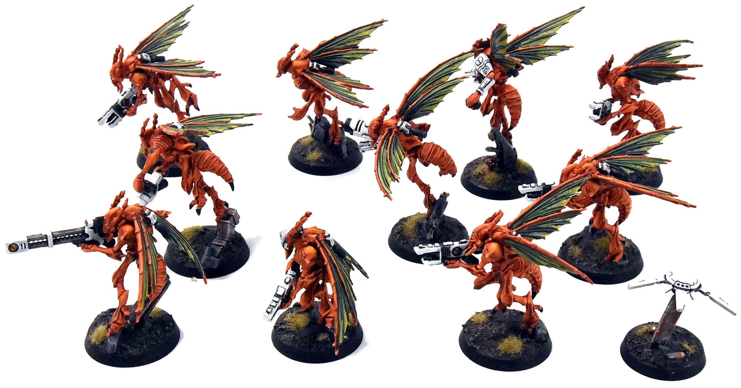 KILL TEAM  Vespid Stingwings #1 COMMISSION PRO PAINTED 40K HiveStorm 5252