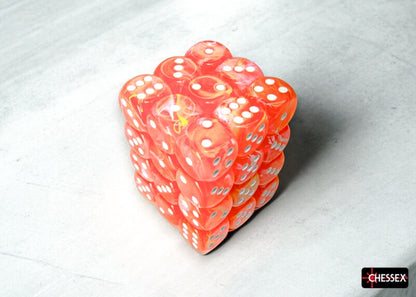 Festive 36d6 Dahlia/white Luminary 12mm