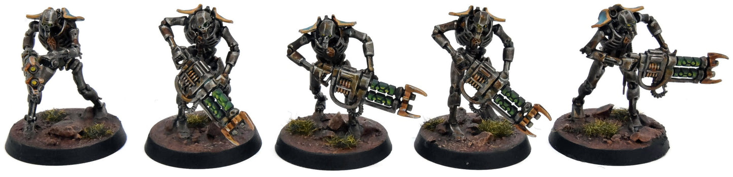 NECRONS 10 Warriors #1 WELL PAINTED Warhammer 40K 6377