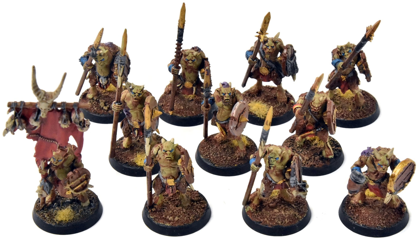 BEAST OF CHAOS 10 Ungors #1 WELL PAINTED Warhammer Sigmar