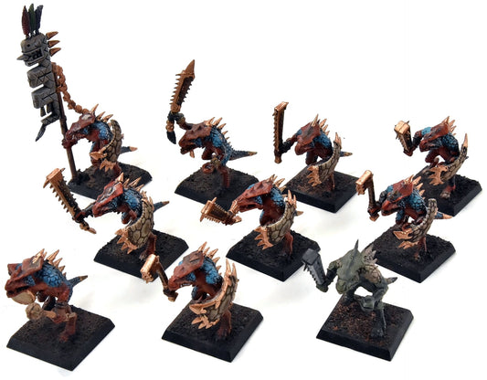 LIZARDMEN 10 Saurus Warriors #5 Warhammer Fantasy